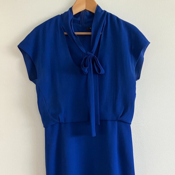 Cobalt Blue Rachel Roy Cocktail Dress - Picture 1 of 9